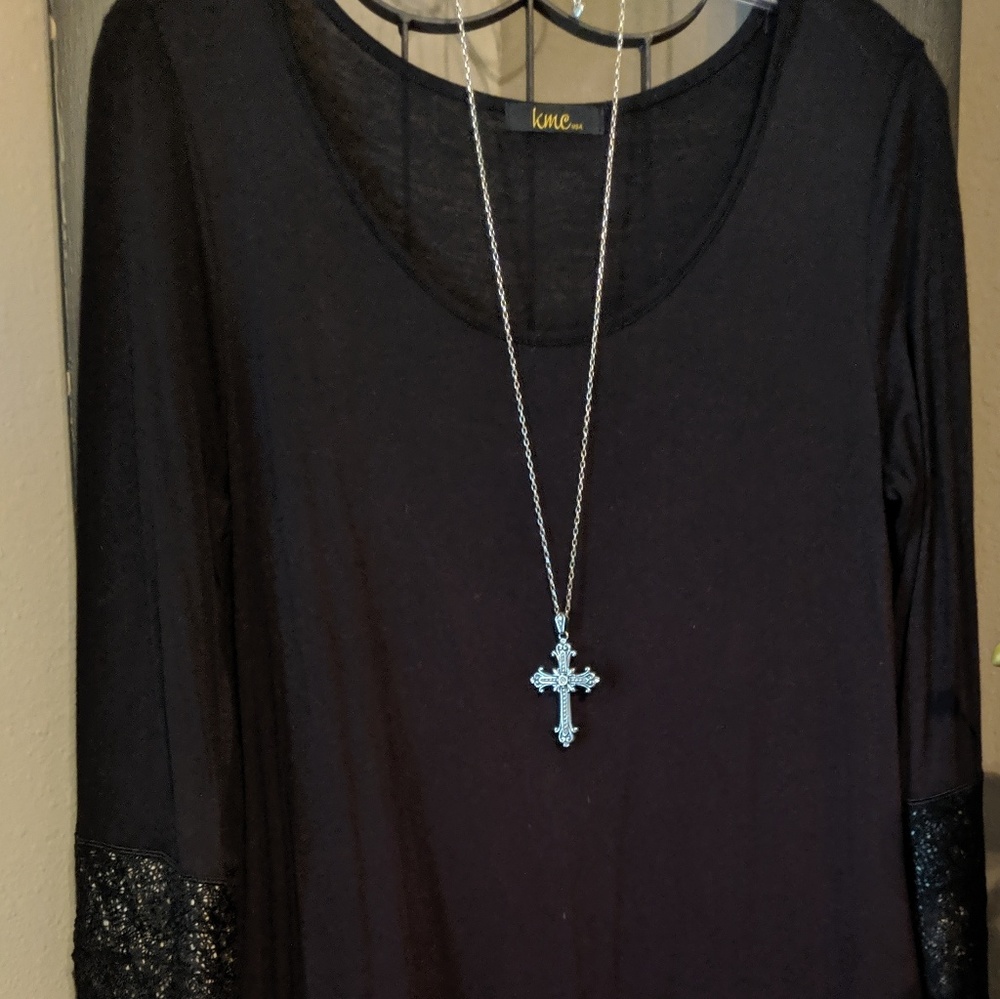 Brighton 18 inch cross necklace